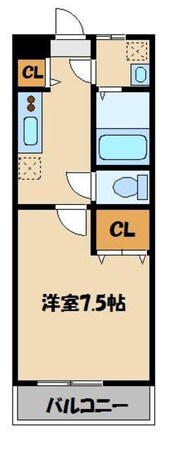 コンフォルティ御茶山の物件間取画像